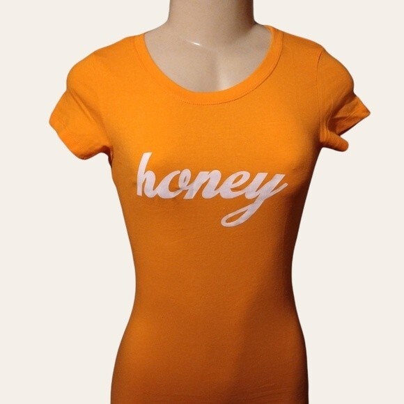 Orange T-shirt Honey S - Picture 4 of 7